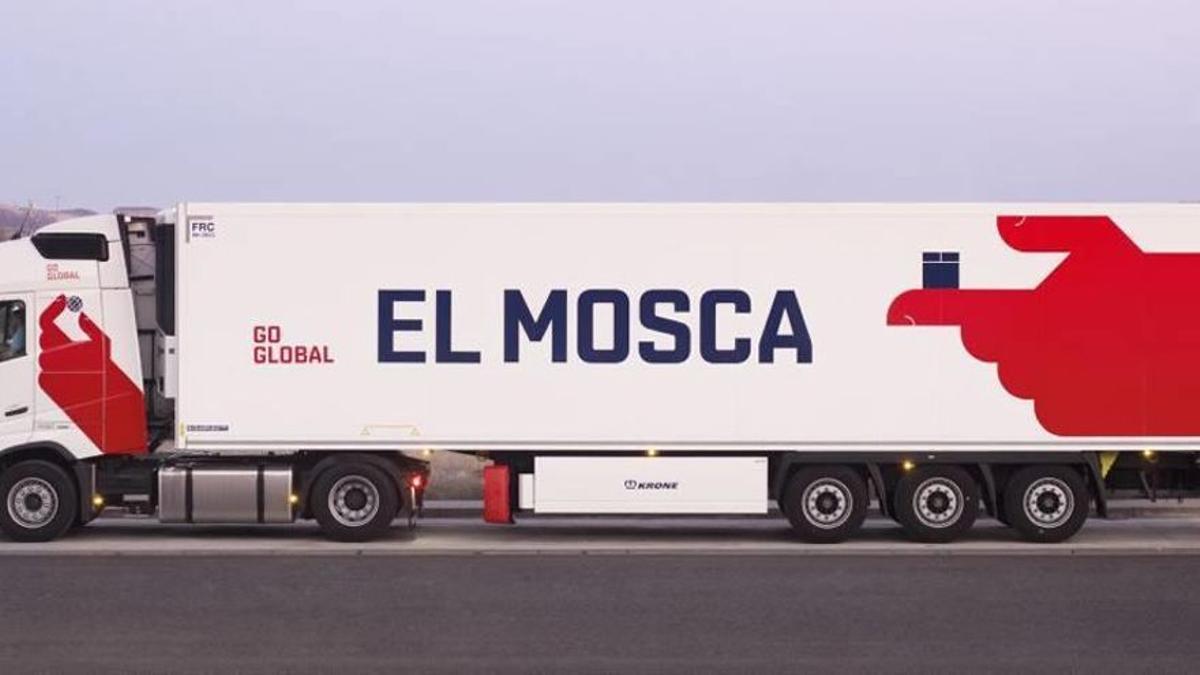 Un camión de la flota de El Mosca