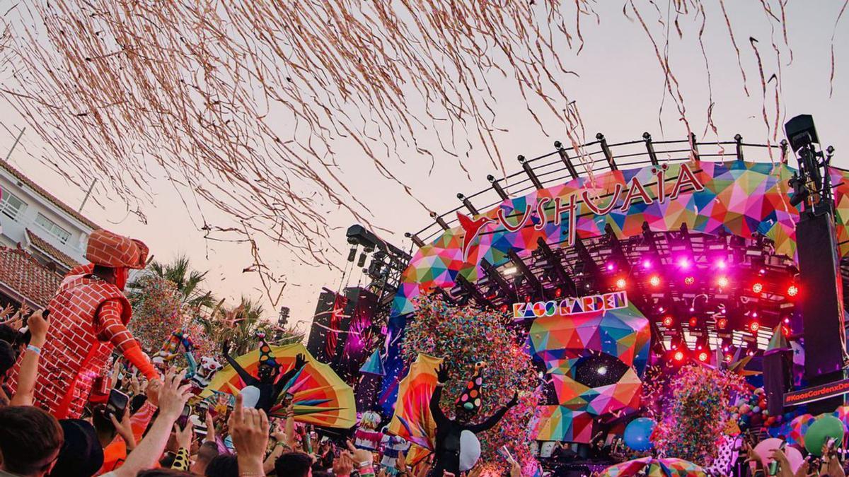 La fiesta de ‘El Row’ de julio en Ushuaïa Ibiza. | 