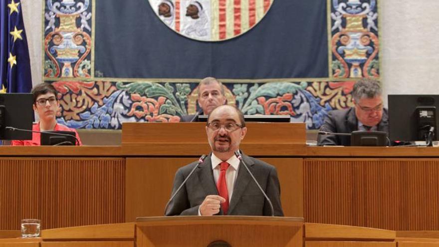 Lambán pedirá reunirse con el Papa para tratar el conflicto de los bienes