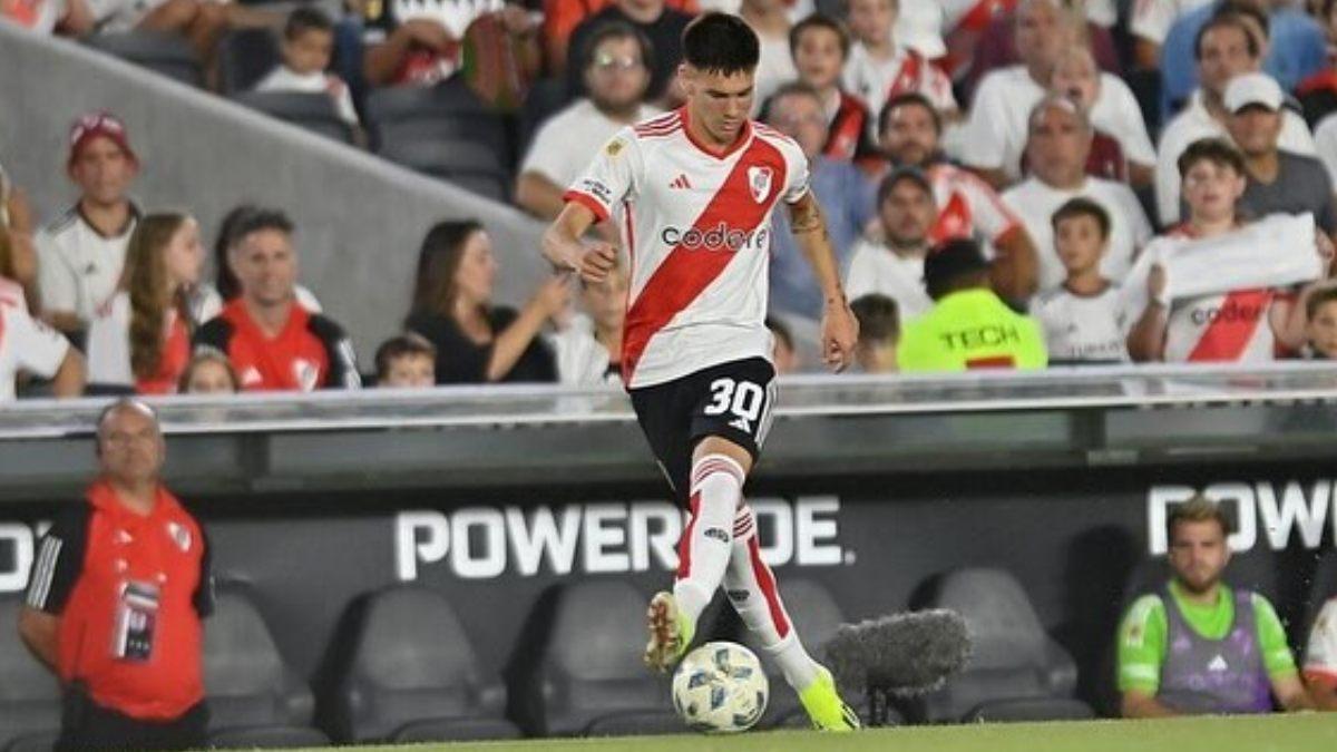 Franco Mastantuono, el enganche del River Plate que gusta al Barça