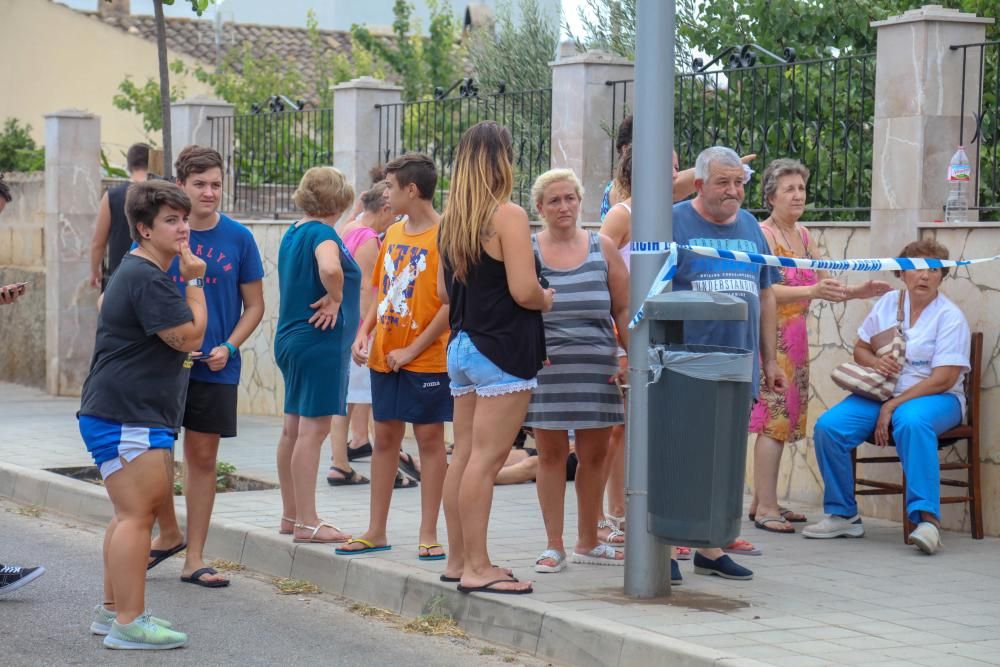 Feuer zerstört Werkstatt in Palmas Vorort Son Ferriol