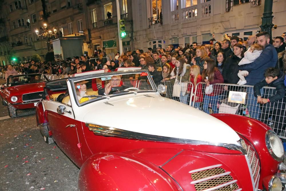 Las imágenes de la Cabalgata de Reyes de Vigo 2019