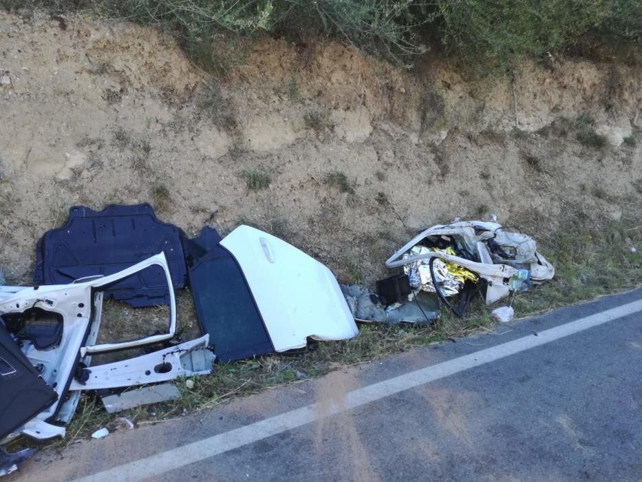 Un camionero muere tras un choque frontal contra un coche en Muro