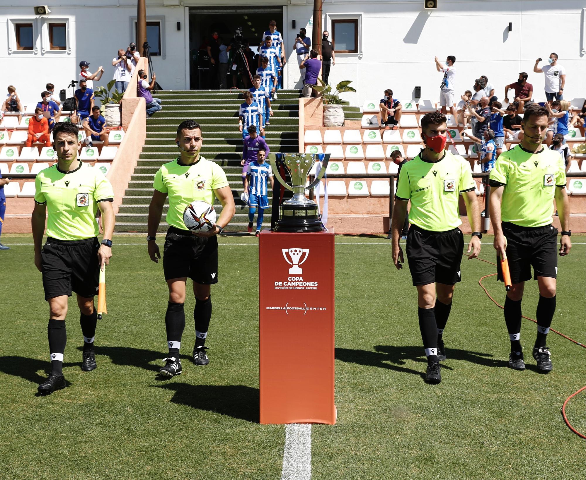 El Dépor le gana al Barcelona la final de la Copa de Campeones y es el mejor juvenil de España