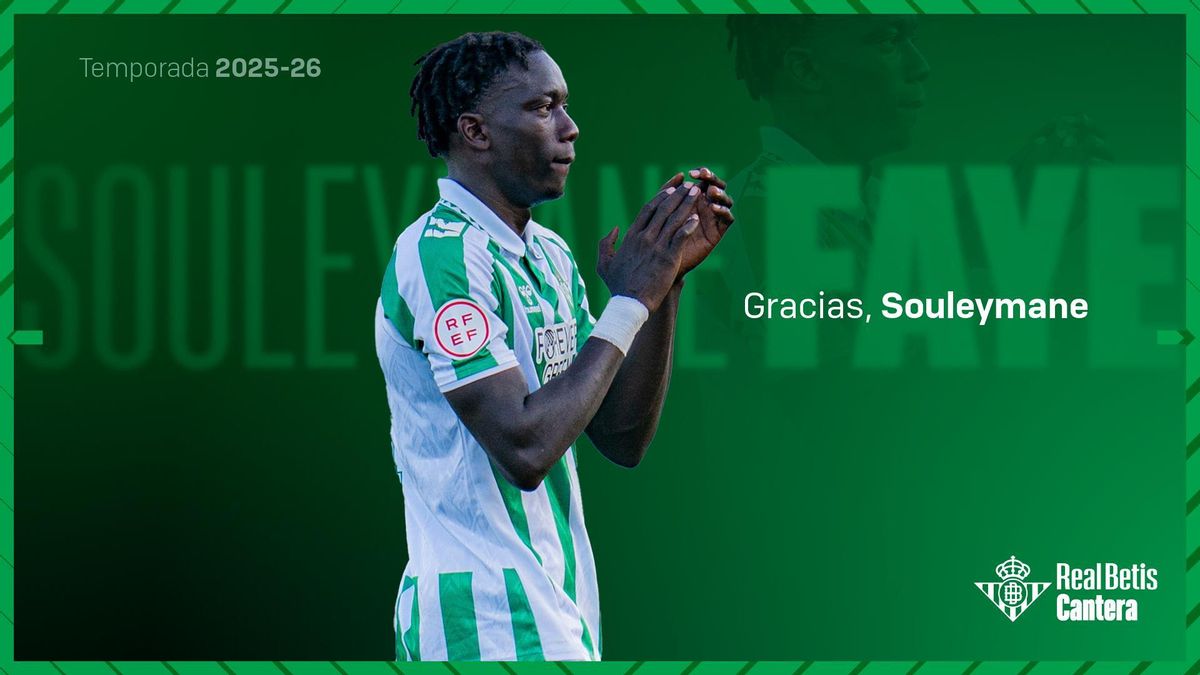 El Real Betis acuerda el traspaso de Souleymane Faye al Granada CF