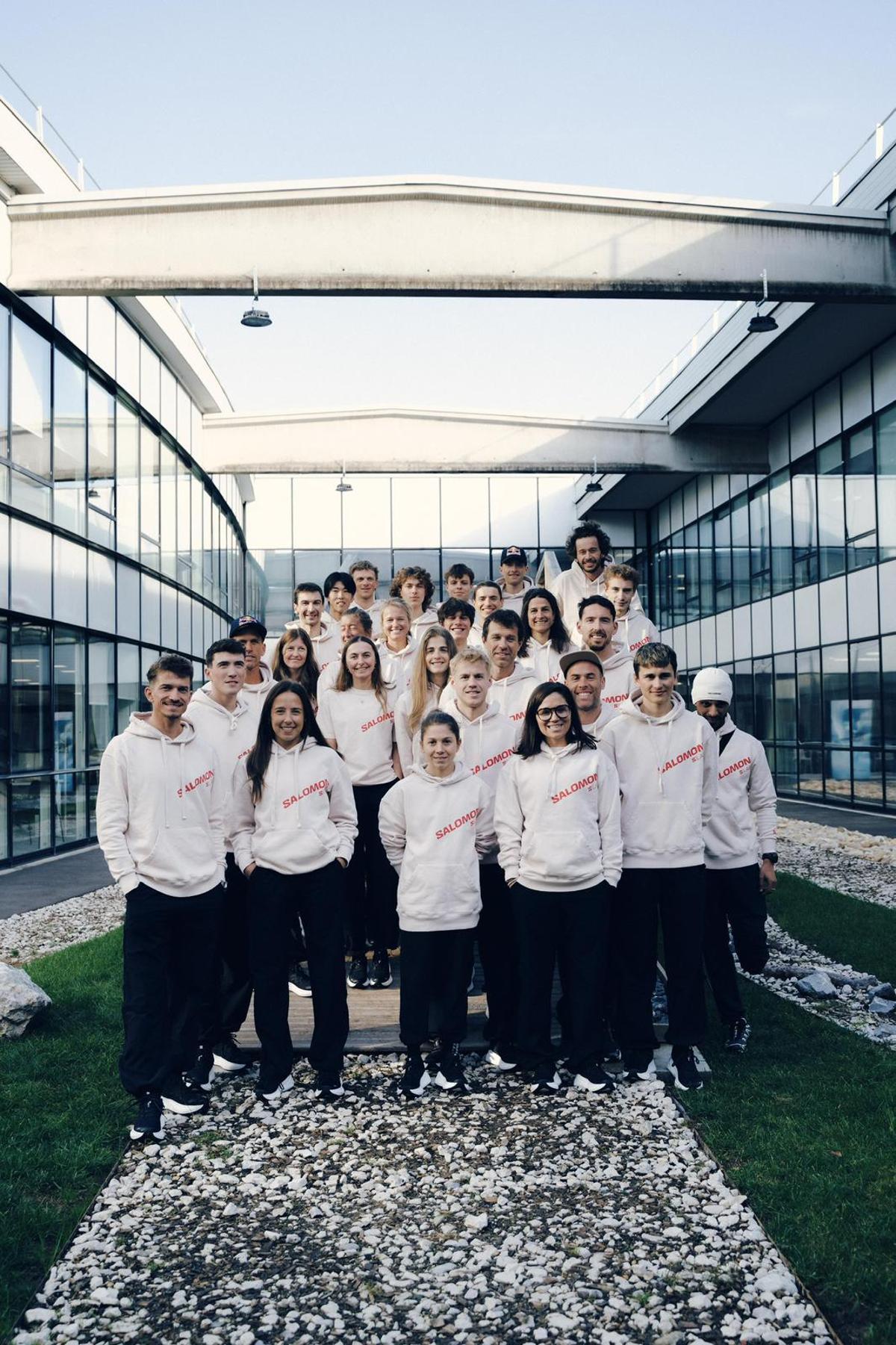 El equipo internacional de Salomon en el Annecy Design Center