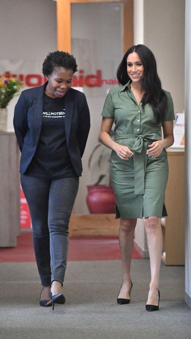 Meghan Markle durante su visita a África el 1 de octubre de 2019