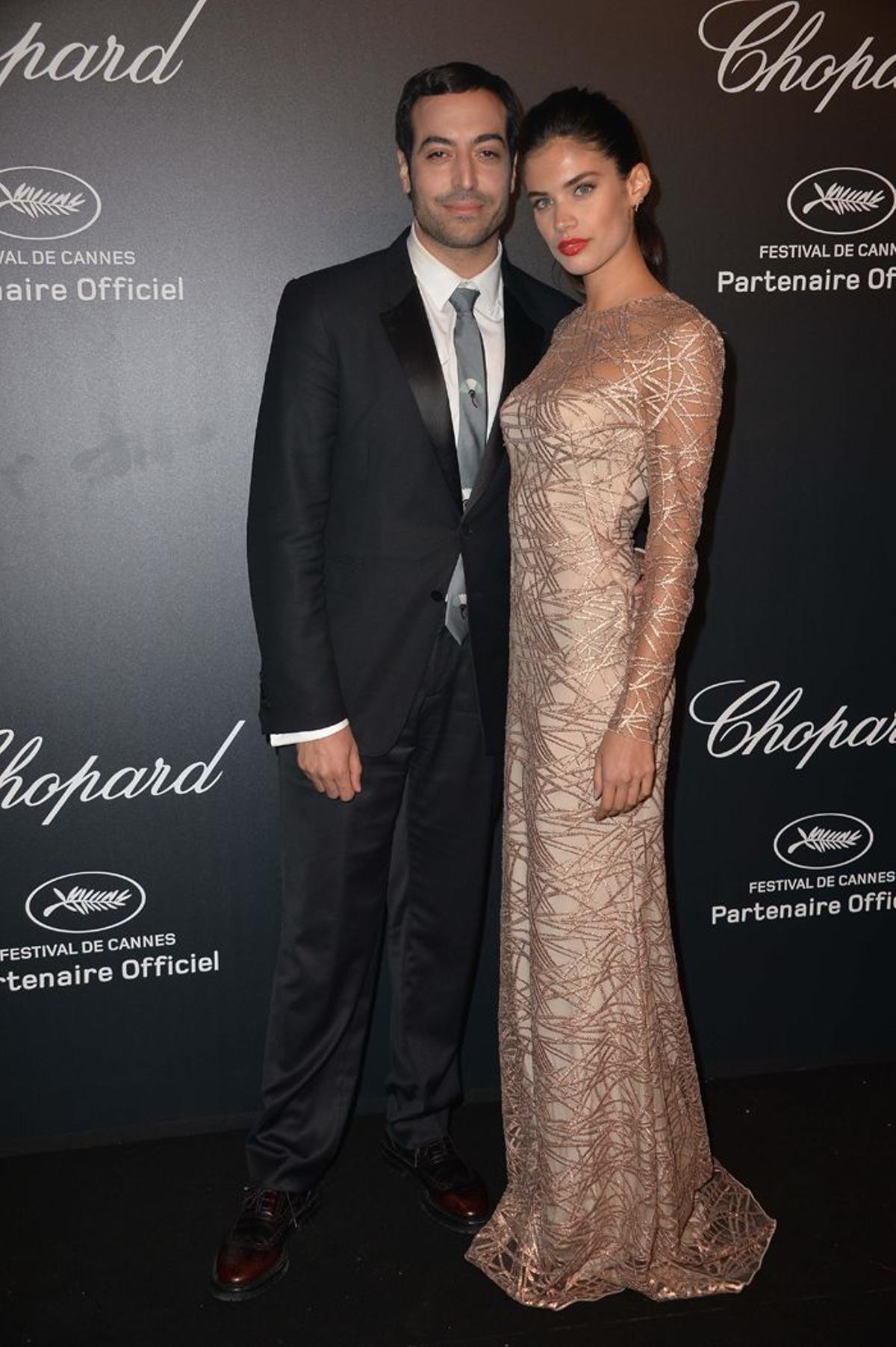 Sara Sampaio en la fiesta de Chopard en Cannes 2015