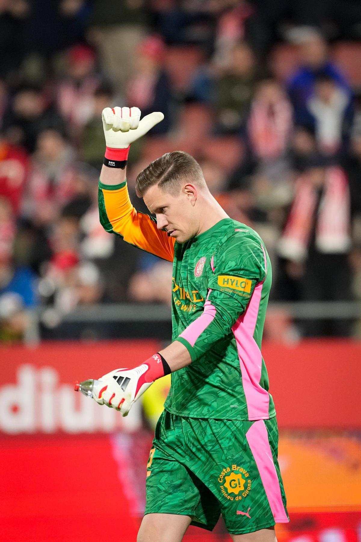 Ter Stegen debutó con el Girona