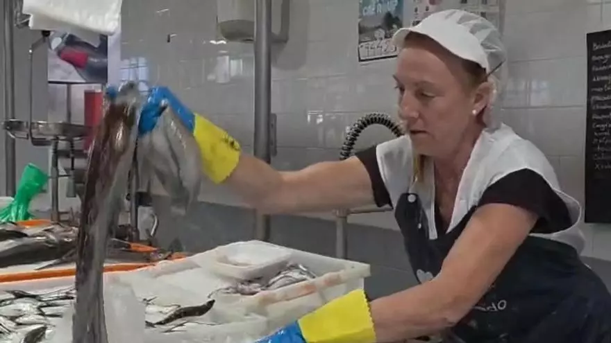 Las lonjas gallegas confirman el declive del pulpo, a 18 euros el kilo en las plazas de abastos