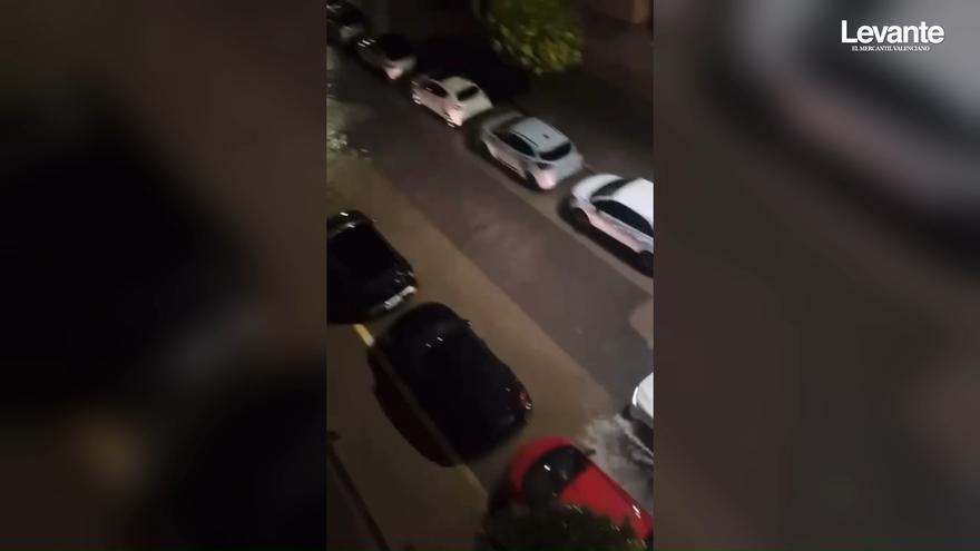 Calles inundadas en Massanassa