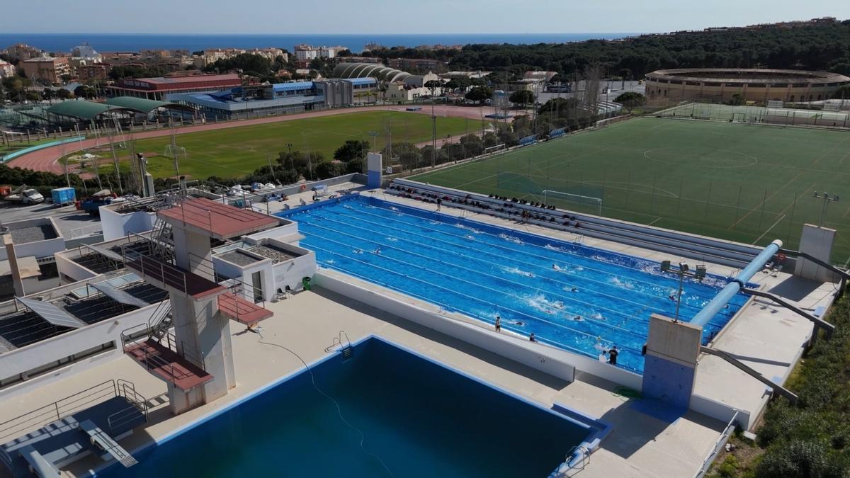 Las piscinas de Torremolinos son muy demandadas por equipos europeos sobre todo en invierno.