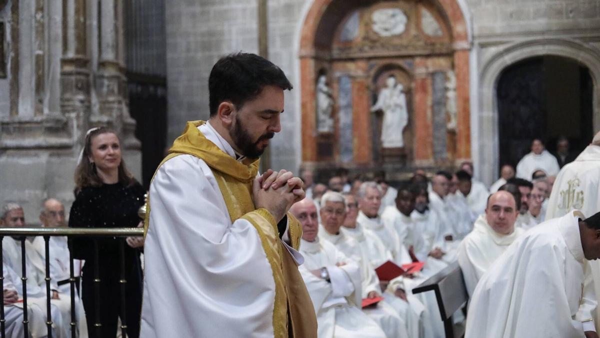 Ordenación sacerdotal de Javier Prieto