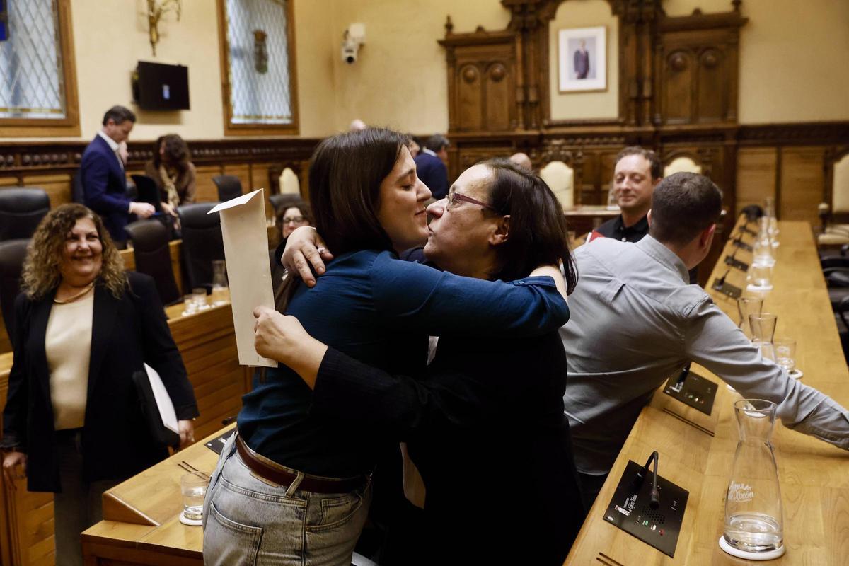 La despedida de la socialista Natalia González, en imágenes