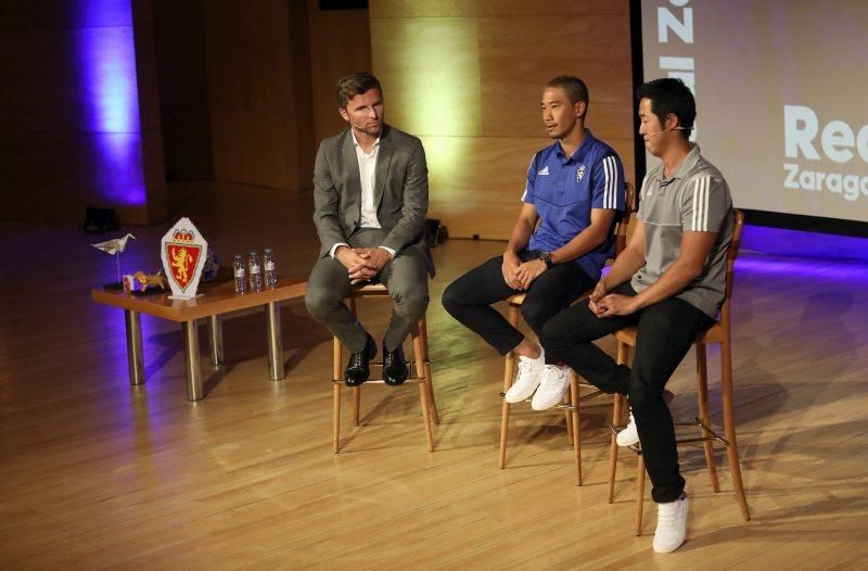 Presentación de Kagawa como jugador del Zaragoza