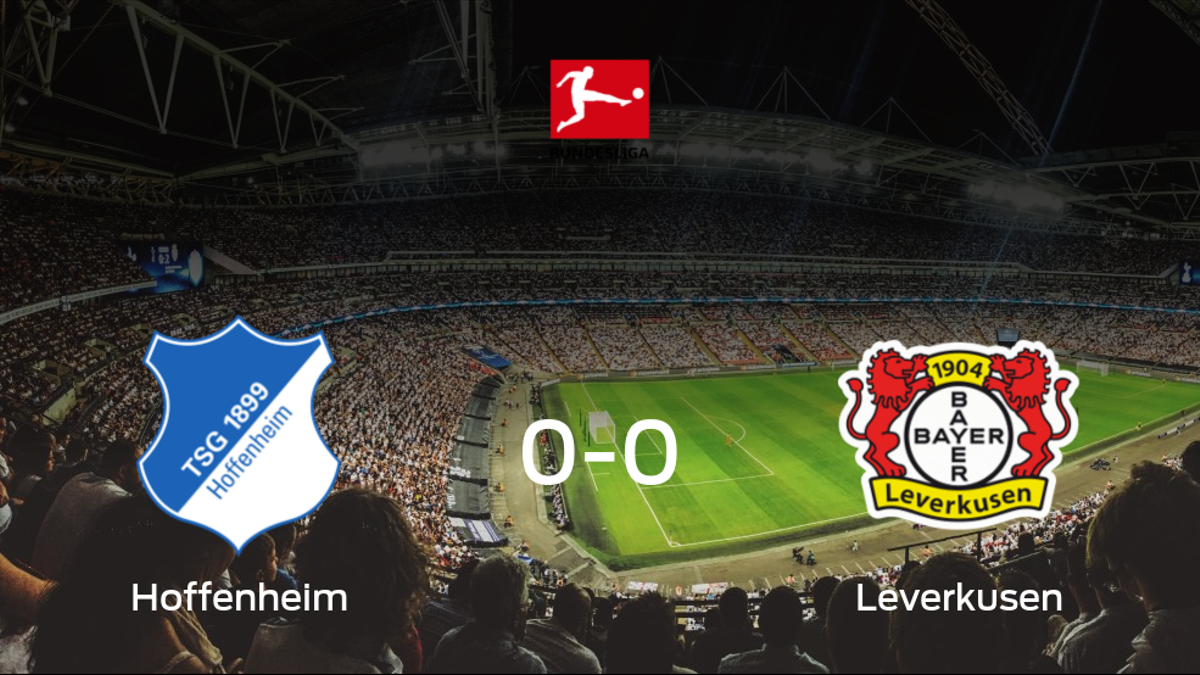 El Hoffenheim y el Bayer Leverkusen concluyen su enfrentamiento en el Prezero Arena sin goles (0-0)