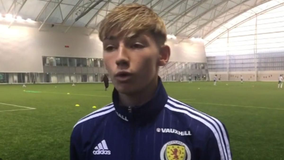 Billy Gilmour es la gran promesa del fútbol escocés