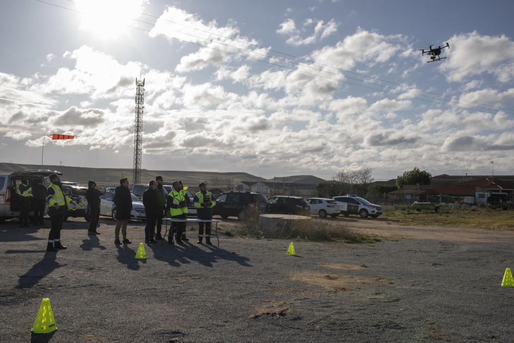 Un dron de la DGT vigila las carreteras de la provincia