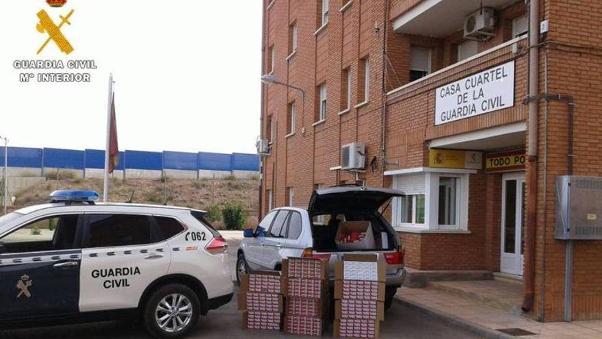 La Guardia Civil se incauta de 6.000 paquetes de tabaco procedentes de Andorra