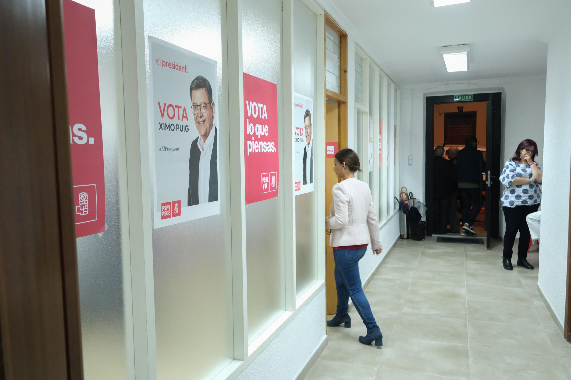 Así ha sido la noche electoral en el PSOE de Elda