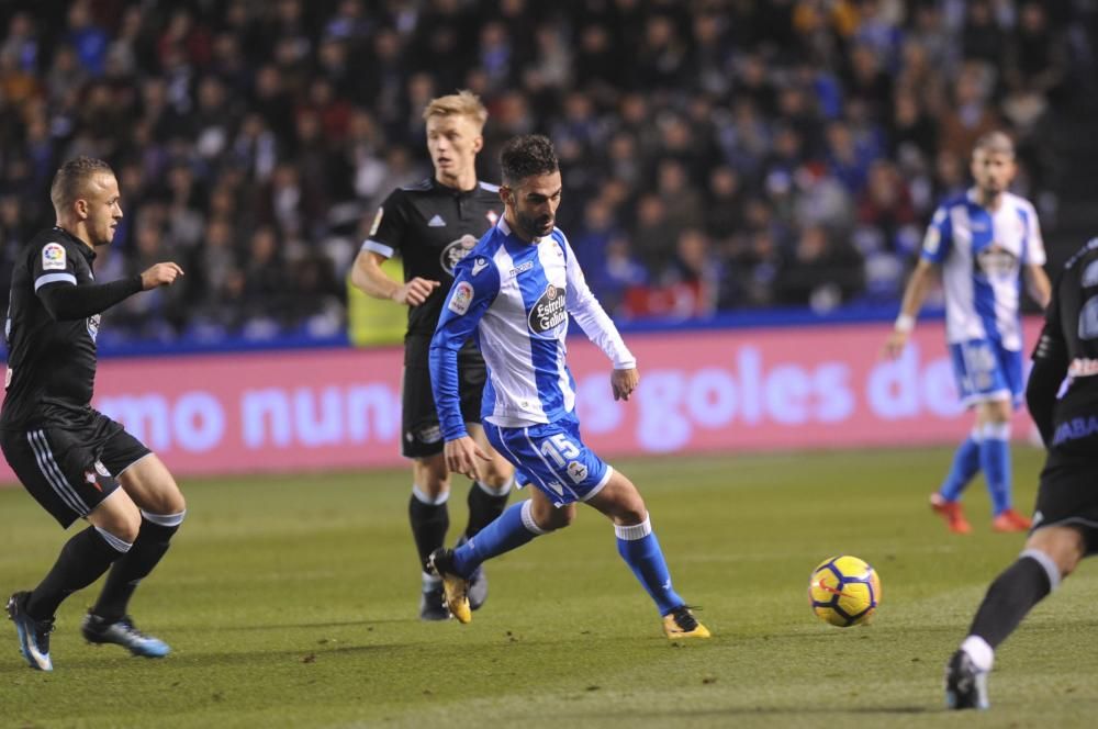 El Dépor cae ante el Celta en Riazor