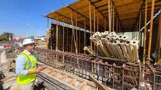 Las obras del nuevo paso inferior de Playa Honda estrenan una técnica de construcción de túneles en Canarias