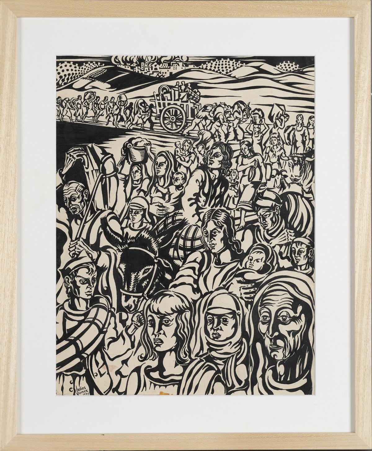 Horrors de la guerra. Evacuació, 1937