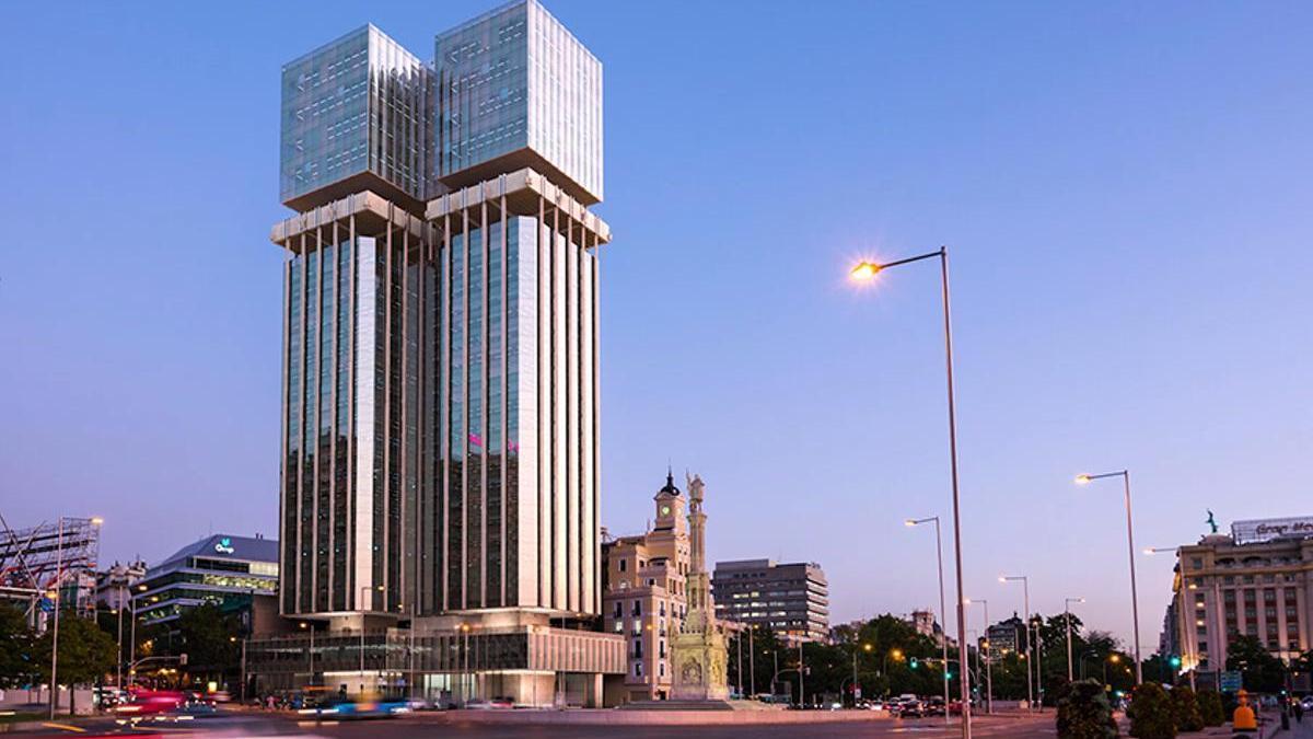 Recreación de cómo serán las Torres Colón una vez finalicen su reforma.