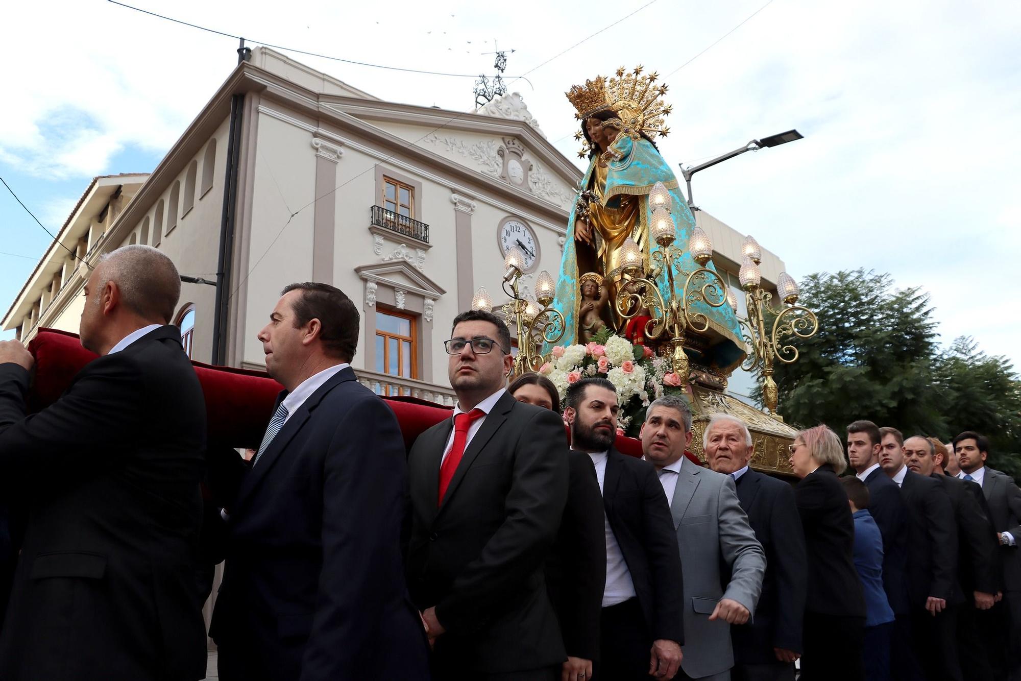 La imagen de la Mare de Déu dels Desemparats en Torrent