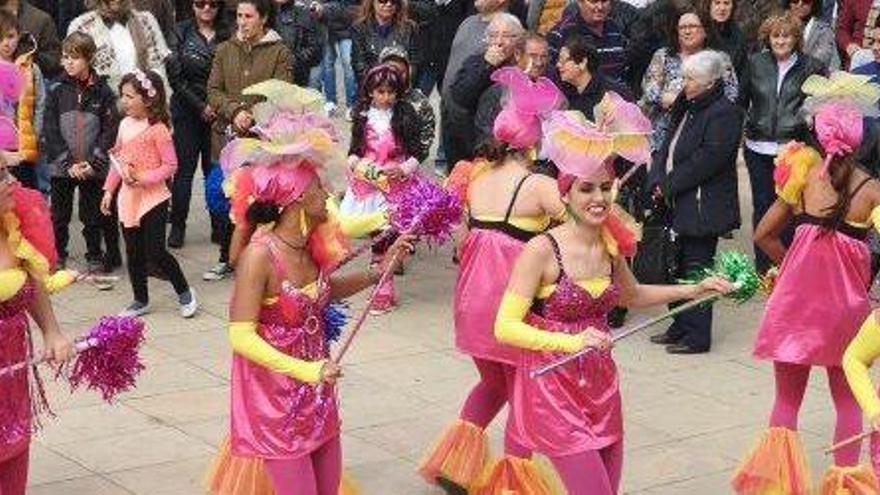 Una imagen de archivo del carnaval de 2017 en Sant Francesc.