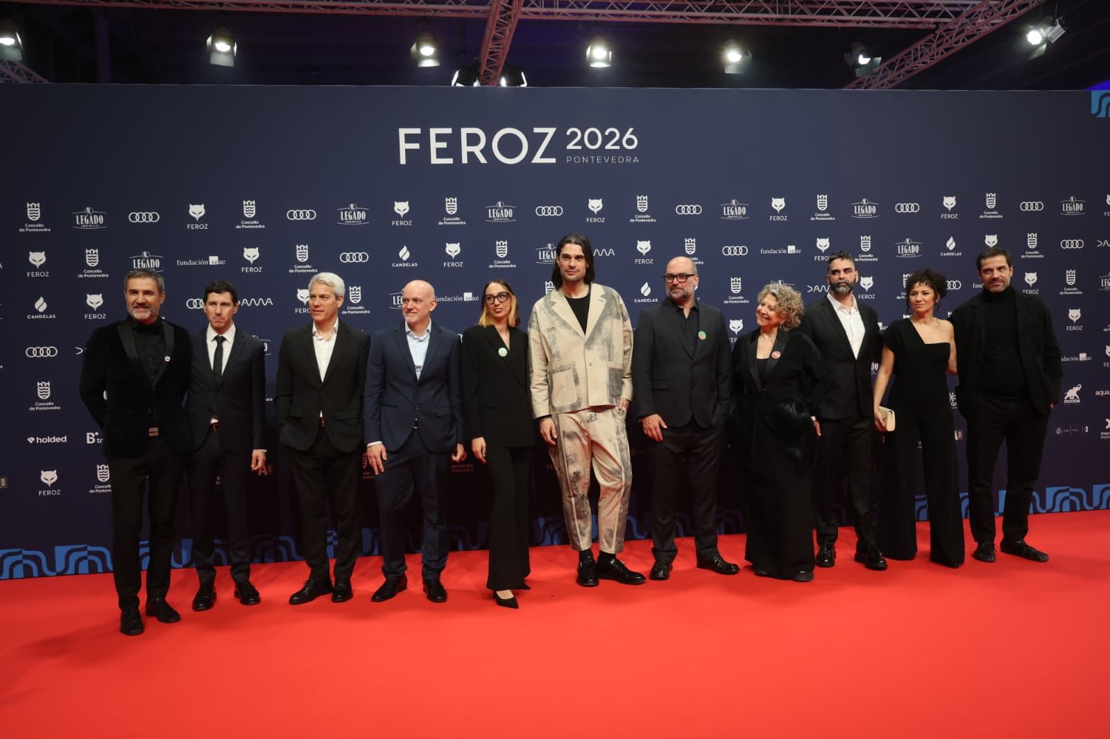 Invitados en la alfombra roja de los Premios Feroz