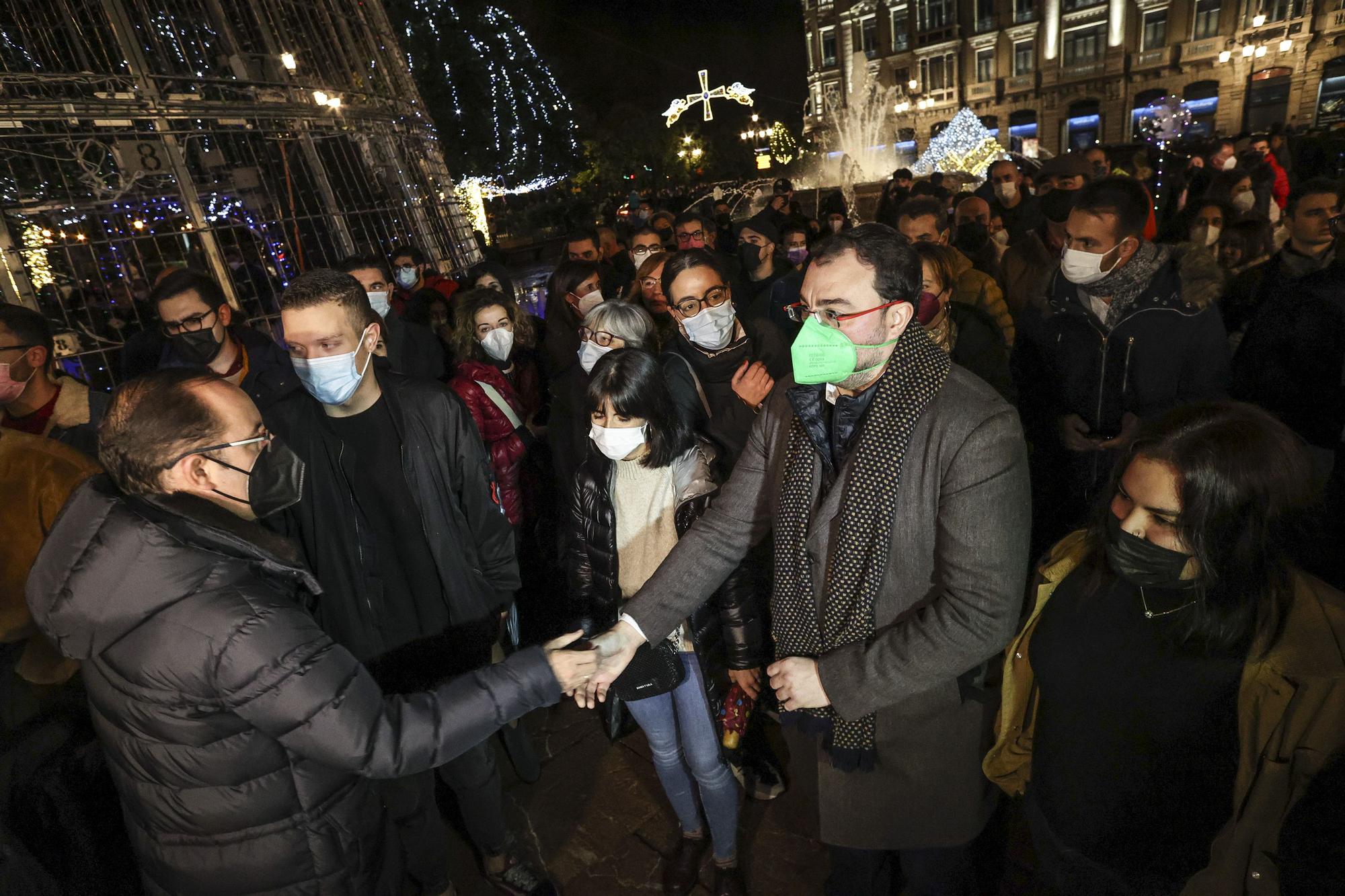 Concentración en Oviedo contra la agresiones homófobas tras el último caso en la ciudad