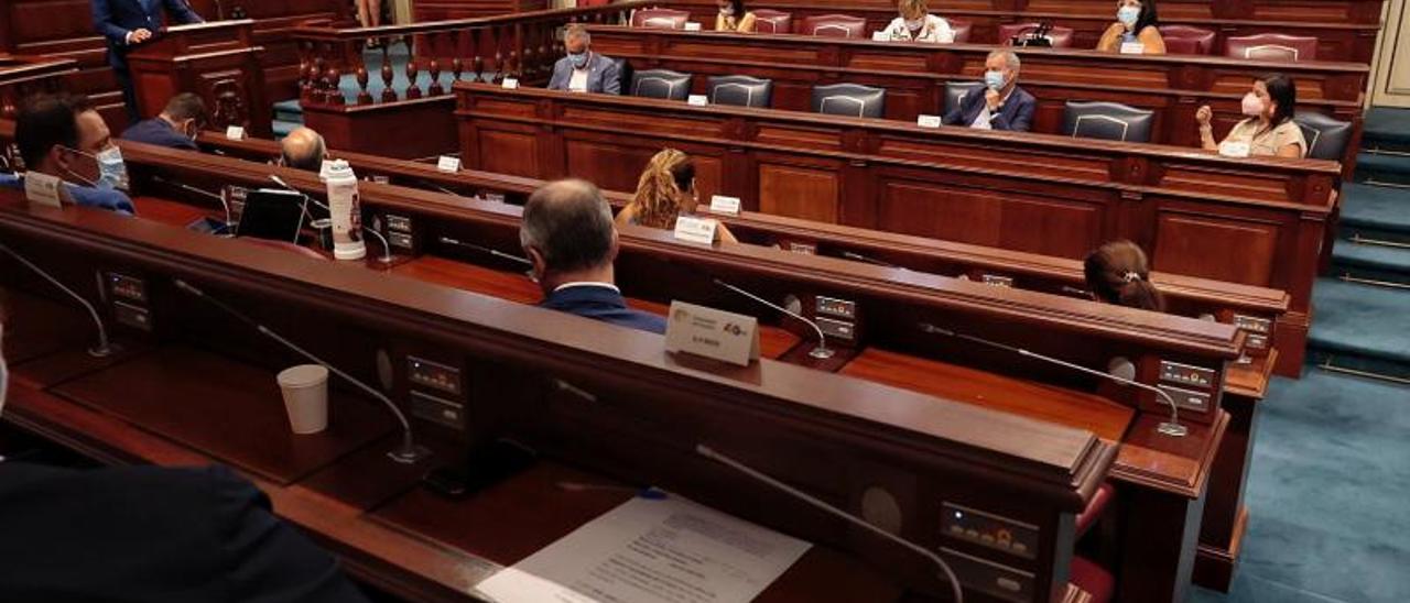 Pleno del Parlamento de Canarias (17/08/21)