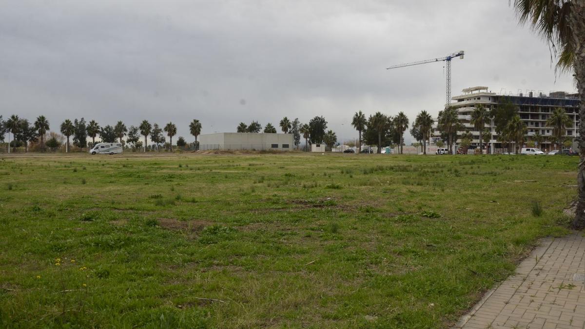 Zona en la que se ubicará el restaurante previsto en Belcaire Norte de Moncofa.