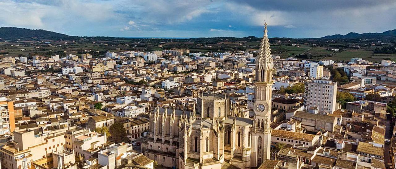 Vista de Manacor, que está a un paso de tener su plan urbanístico.