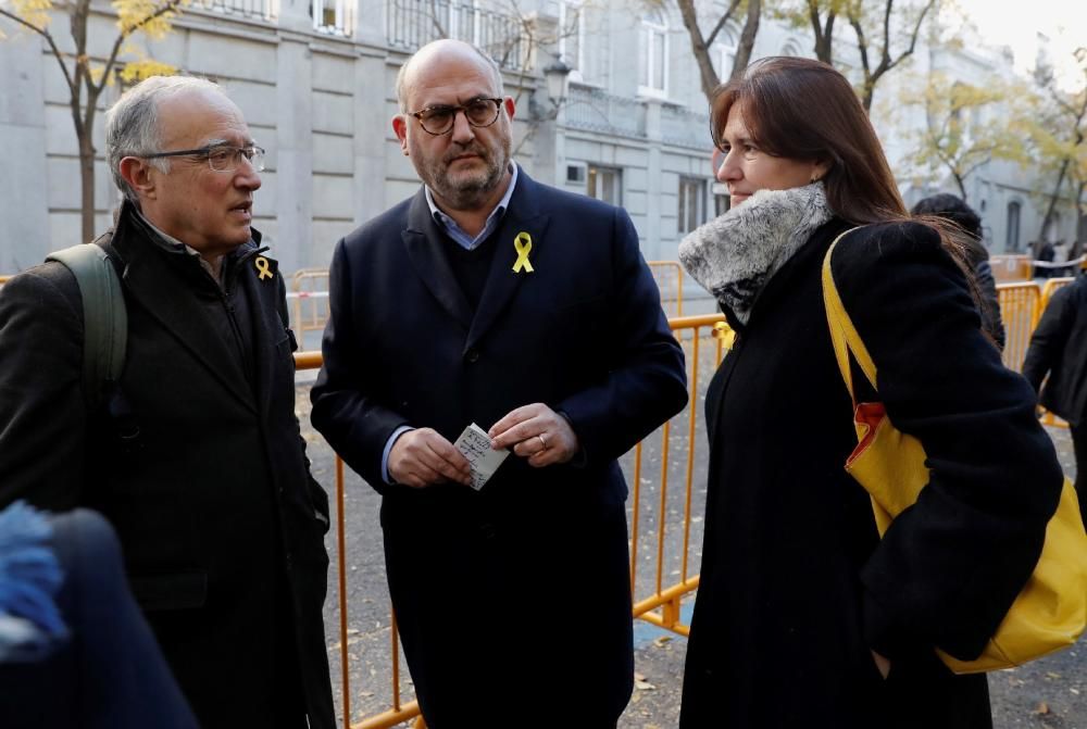 Els consellers i els Jordis declaren al Suprem