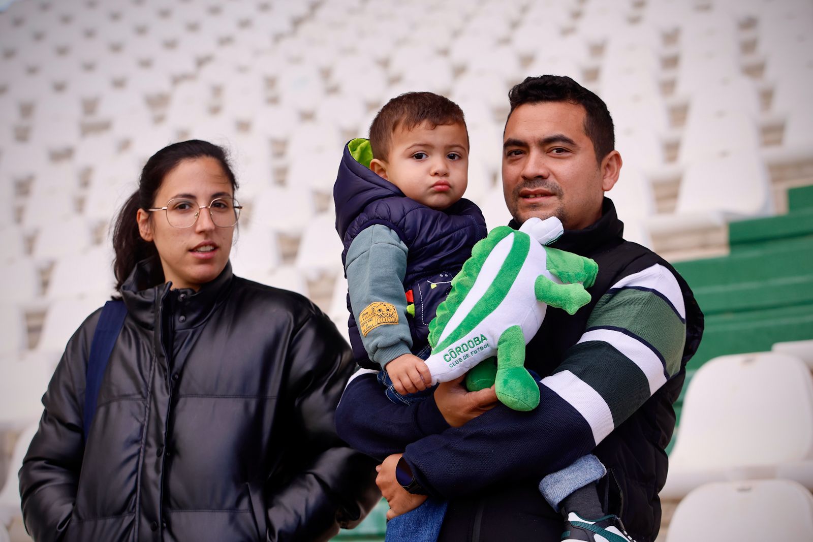 El Córdoba entrena ante su afición en El Arcángel