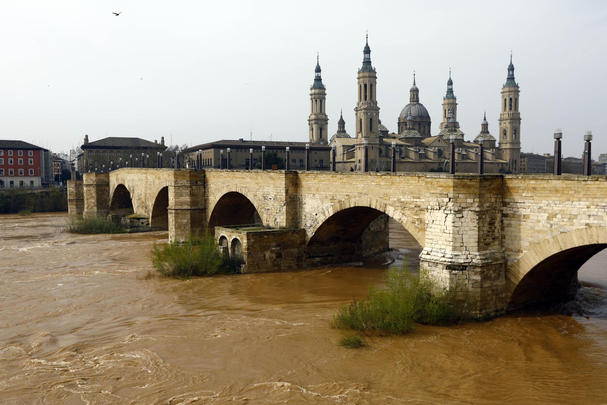 Crecida del río Ebro