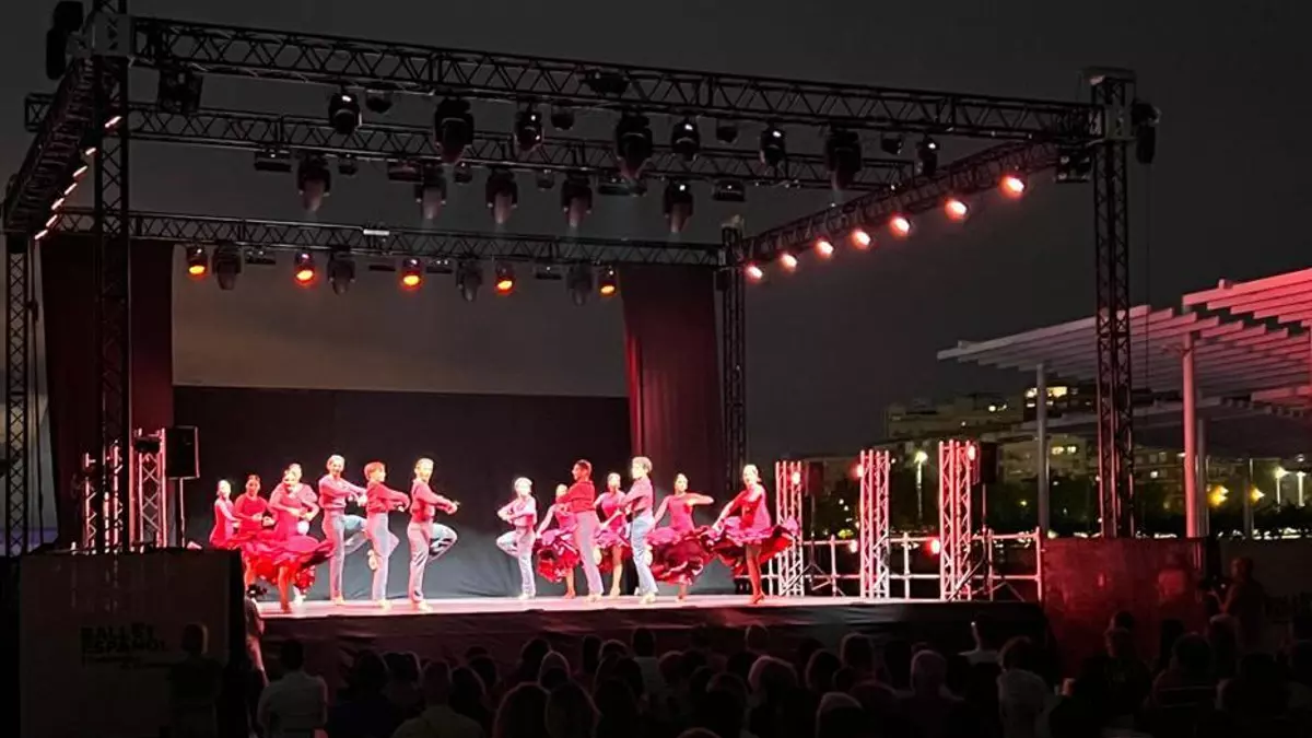 El Ballet Español de la Comunidad de Madrid inaugura las noches culturales del Parque de Santander