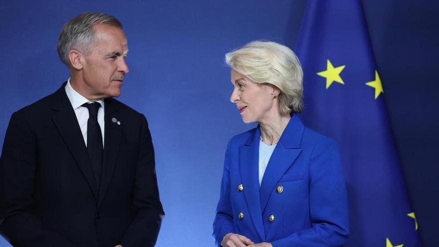Von der Leyen propone que Canadá sea miembro asociado de la Unión Europea