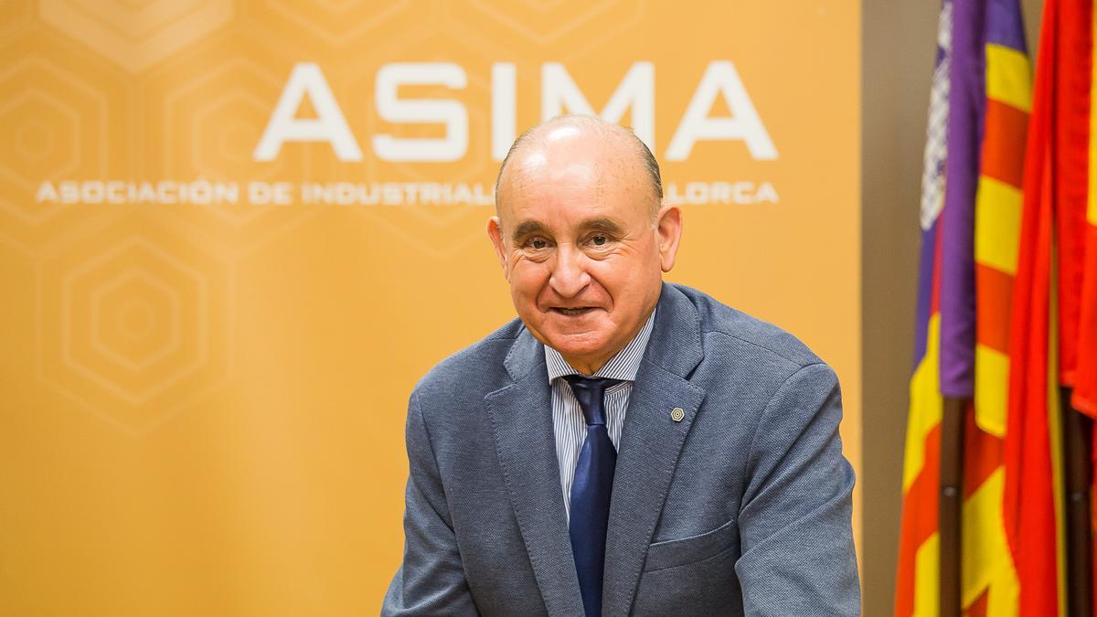 El presidente de ASIMA, Francisco Martorell Esteban
