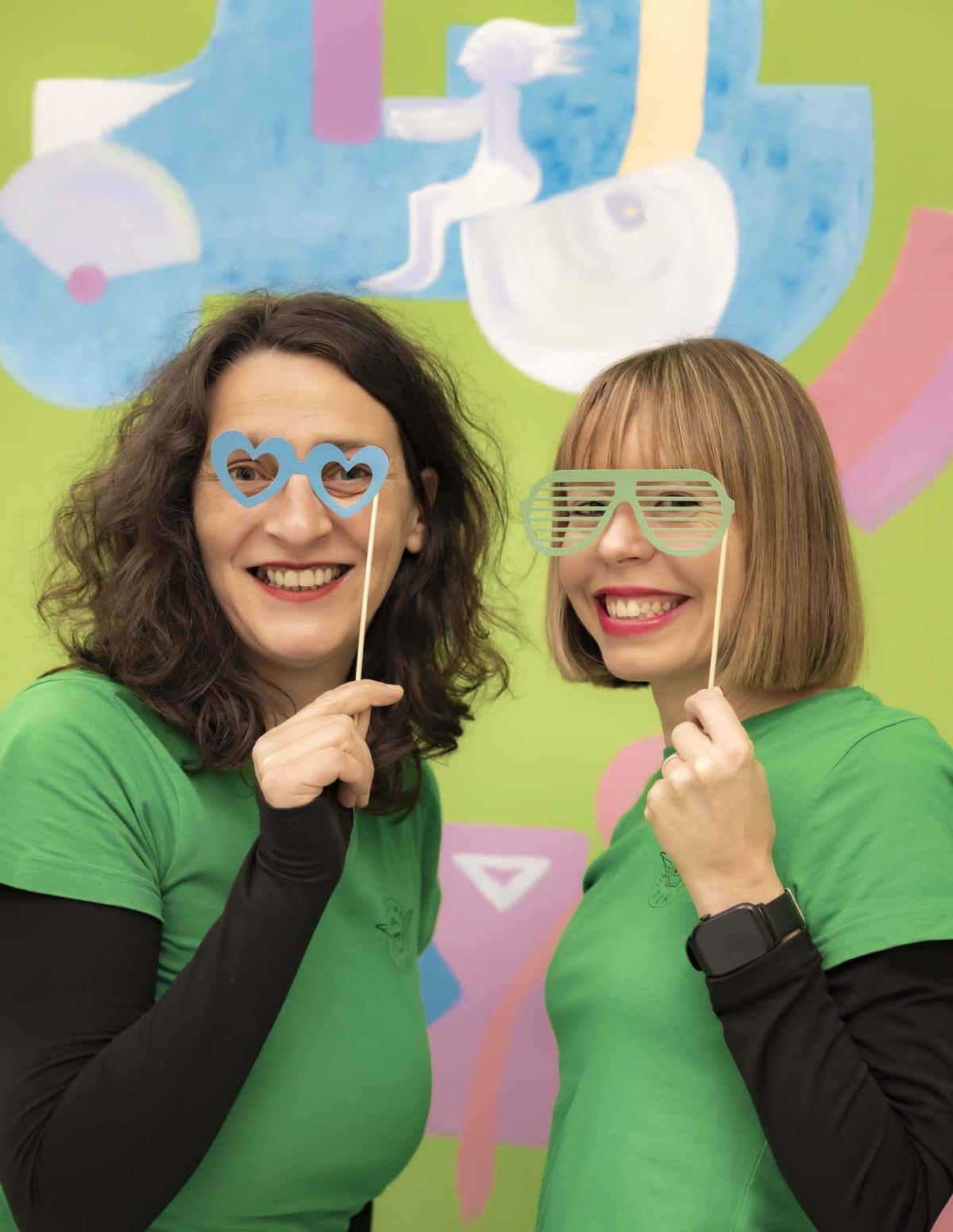 Sonia Esturao y María Reynolds son las creadoras de Flying Fun.