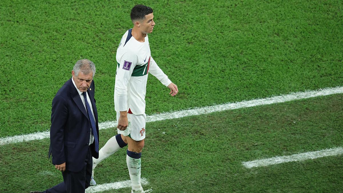 Cristiano Ronaldo fue cambiado en el encuentro ante Corea del Sur y ya no fue titular contra Suiza y Marruecos