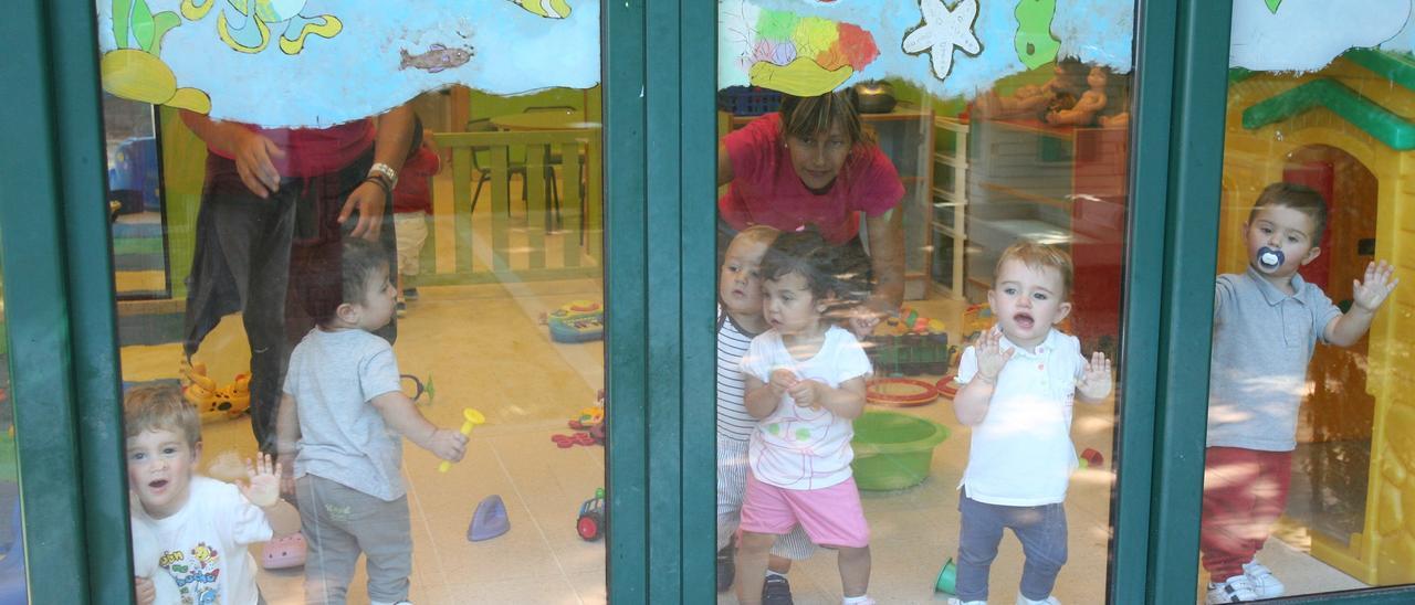 La escuela infantil Atalaia de Teis, en foto de archivo.