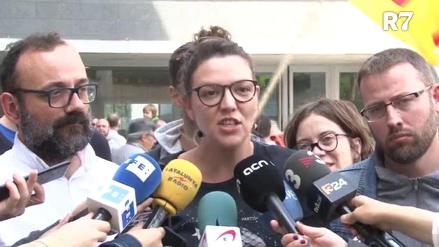 Montse Venturós declara als jutjats de Manresa