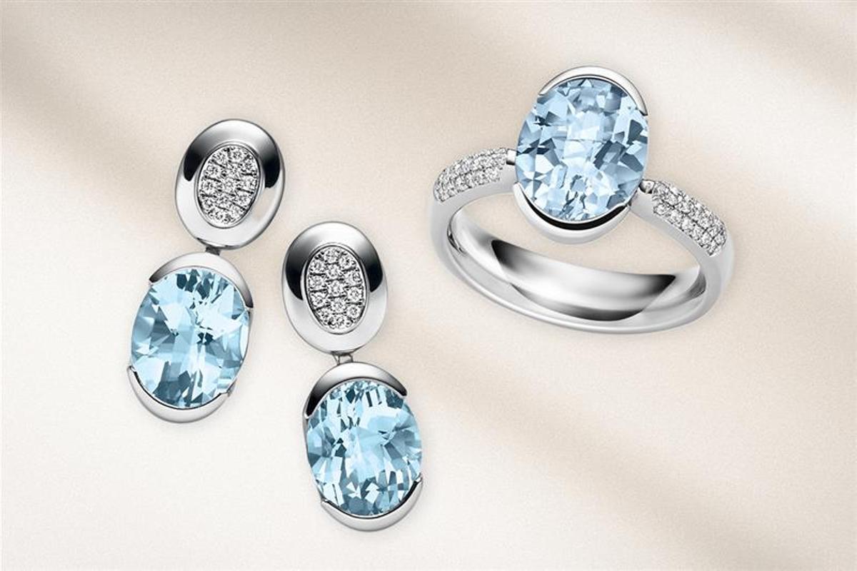 Conjunto de pendientes y soliario de Wildenmann