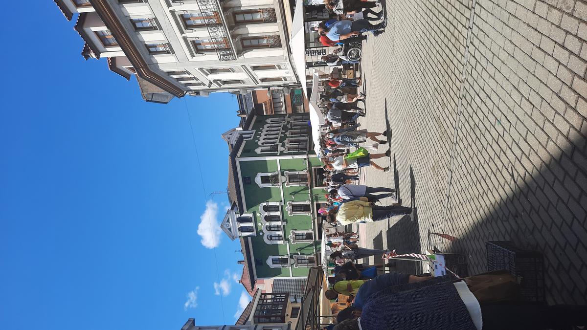 Mercado dominical de Grado.