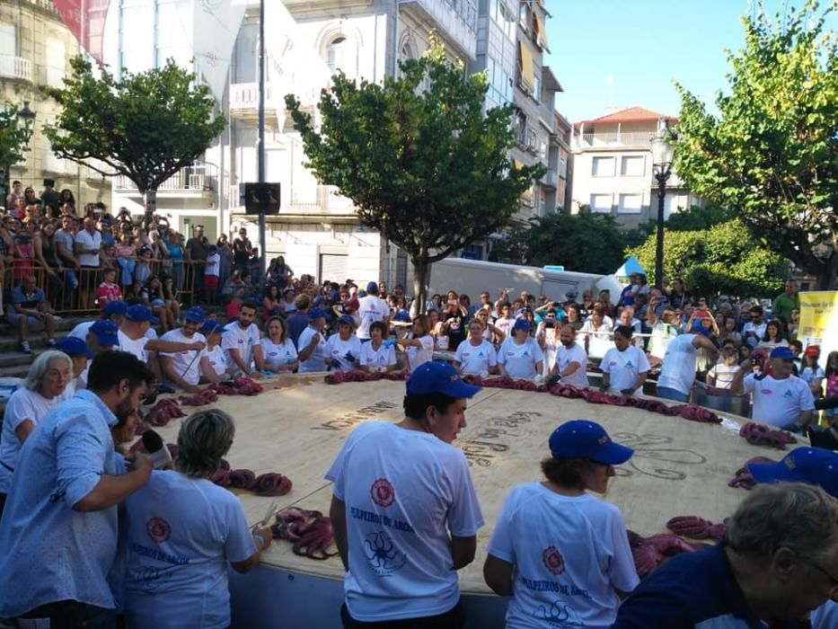 Festa do Pulpo do Carballiño: nuevo récord mundial