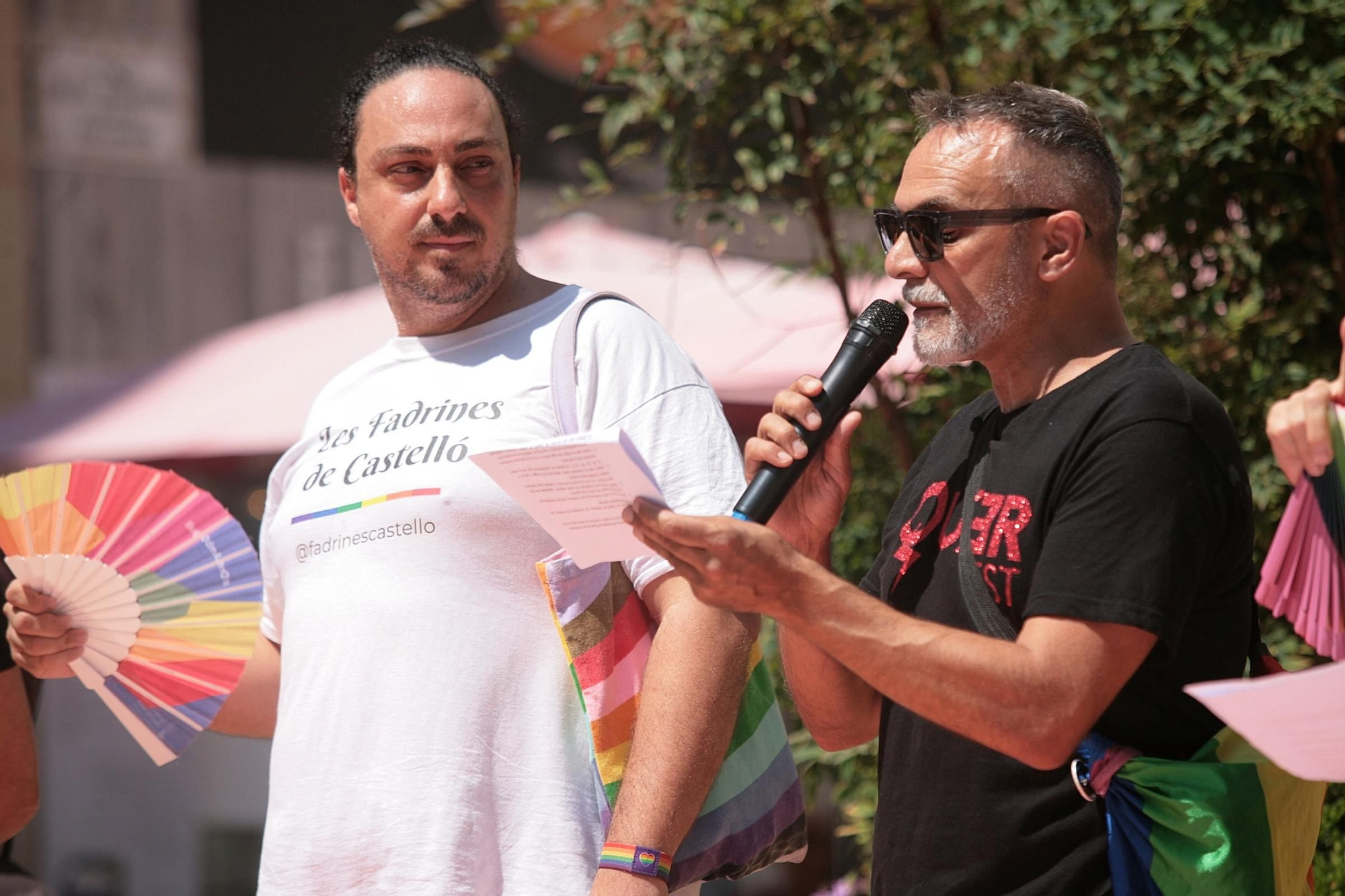 Concentración en Castelló por los derechos Lgtbiqa+ en el 28-J
