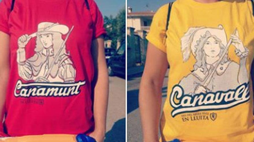 Una camiseta para rendir homenaje a &#039;les dones&#039; de &#039;Canamunt i Canavall&#039;